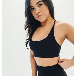 Like New P’tula Catie Bra Black Size Small